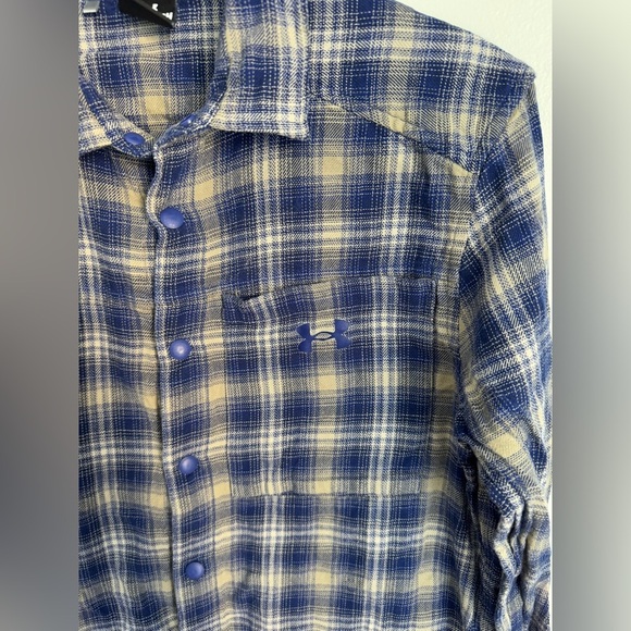 Under Armour plaid button down shirt - Picture 3 of 5